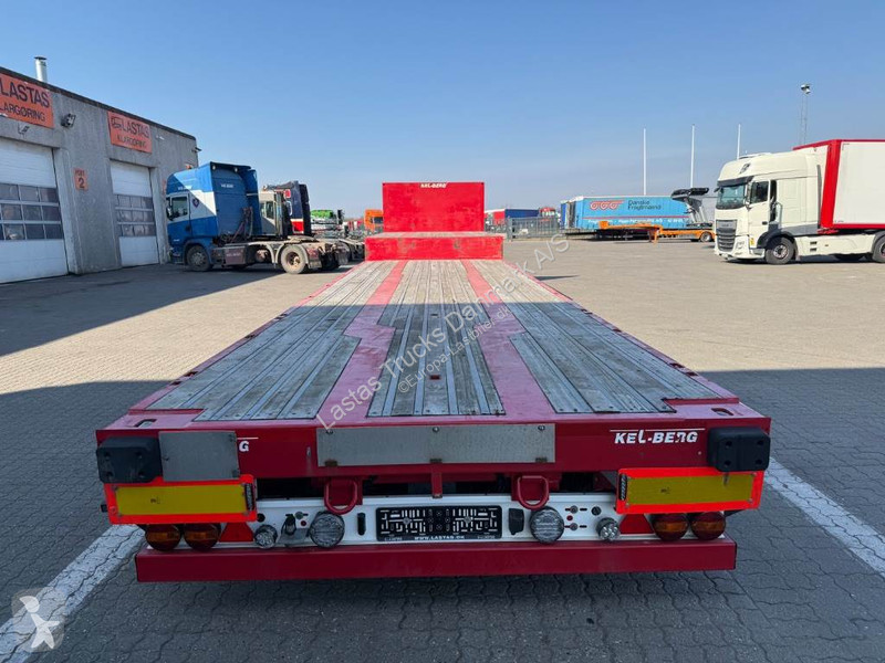 Semitrailer Kel-Berg 4-axle Step deck...