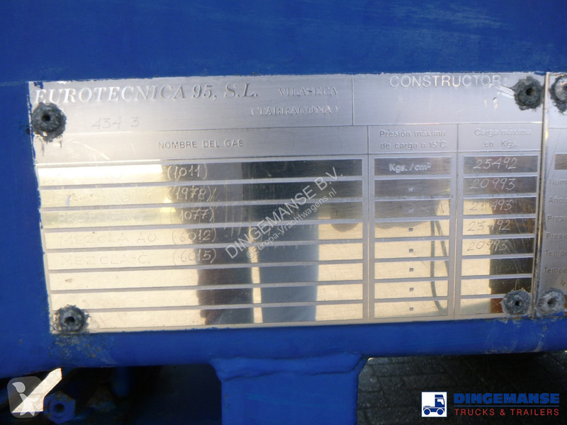 Semiremorca  Gas tank steel LPG 49.9 m3 / 1comp