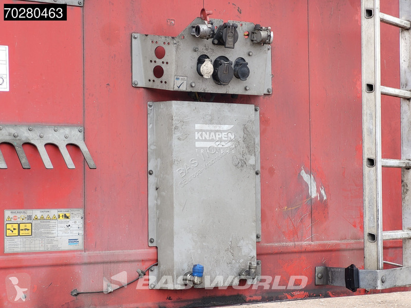 Semi reboque Knapen K100 92m3 10mm Waste Cover...