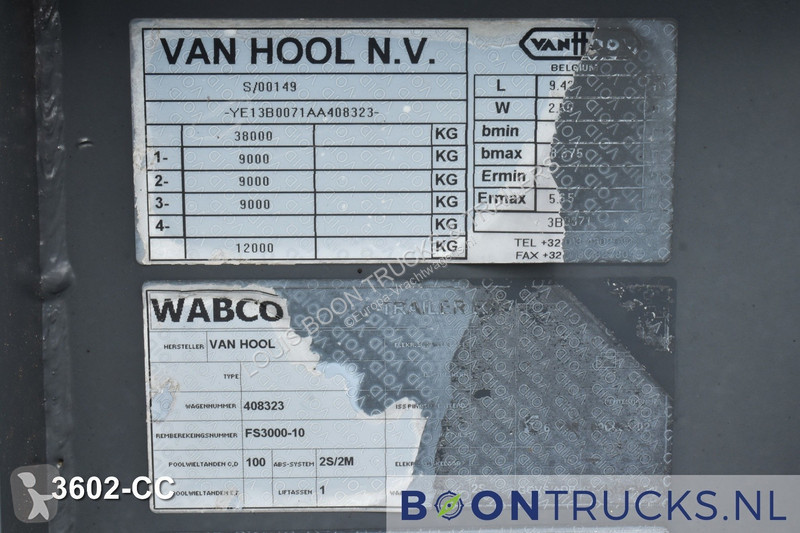 Semi reboque Van Hool 3B0071 STACK PRICE €...