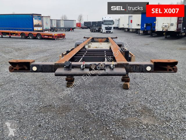 نصف مقطورة Krone C 24 Containerchassie (Gesamt...
