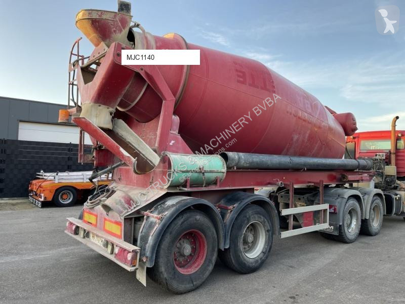 Semitrailer SAF Hoenkhaus 12m3 CONCRETE MIXER 2...