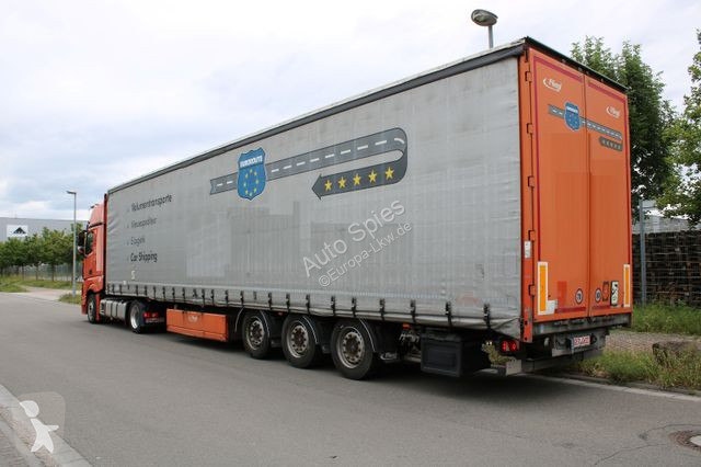 Sættevogn Fliegl SDS 350 SAF Lift TOP Rampen 4...