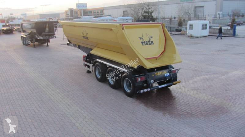 Semi remorque Serin Tiger HARDOX 24 m³ Tipper...