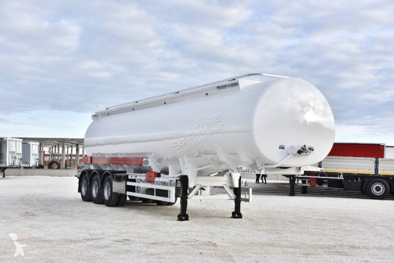 Semi remorque Serin Aluminum  Fuel Oil Tanker...