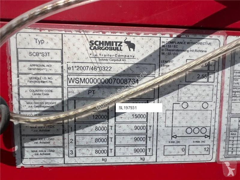 نصف مقطورة Schmitz Cargobull SCB-S3T