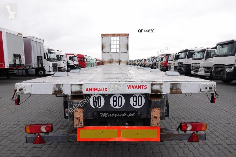 Semitrailer Samro NACZEPA PLATFORMA / MOCNA...