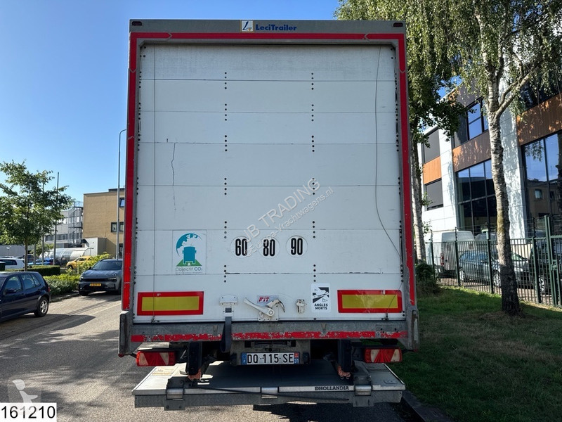 Oplegger Lecitrailer gesloten bak Dhollandia