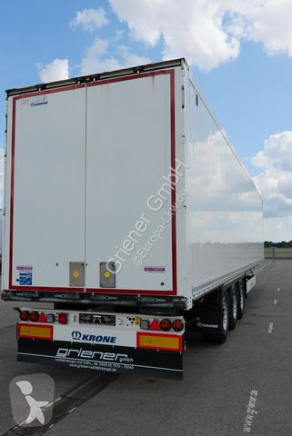 Semitrailer Krone 27/ DOPPELSTOCK / ZURRLEISTE...