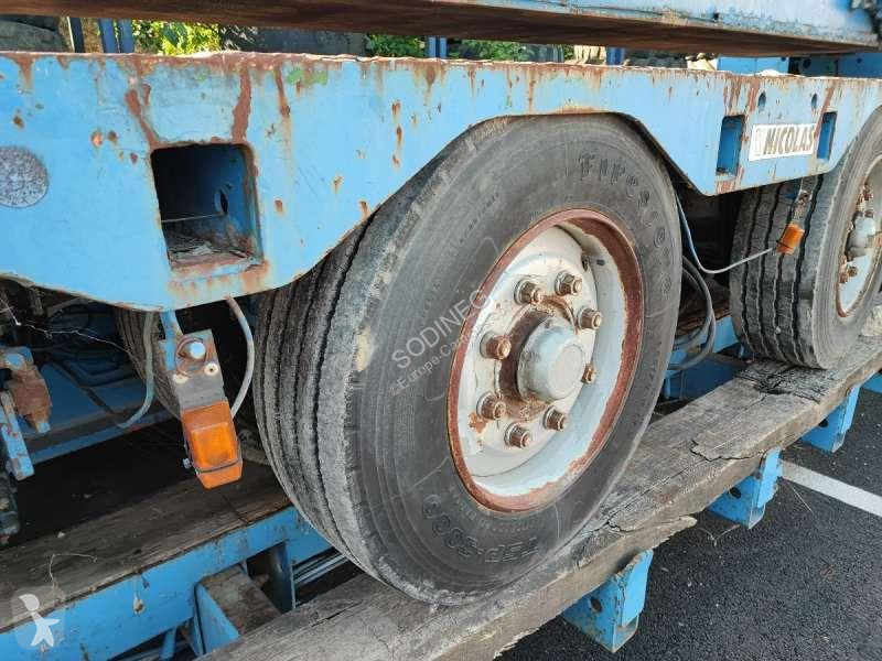 Semitrailer Nicolas  4+3 ESSIEUX