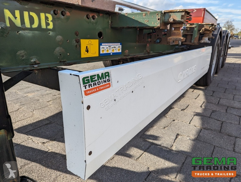 Semitrailer Krone 27 3-Assen BPW Kont Schuiver...