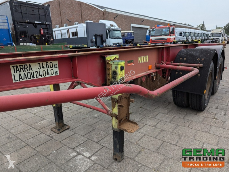 Semiremorca Krone SZC 20FT 2-Assen ROR - STEEL...