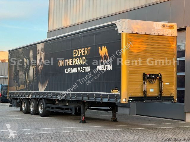 Semitrailer Wielton NS-3 Liftachse, Edscha...