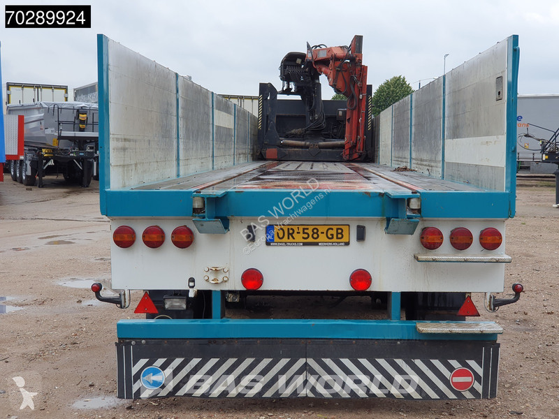 Semitrailer  S12/27P2-13,2KR Crane HIAB R165-F3...
