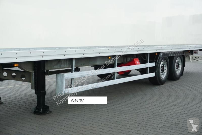 Oplegger Trouillet / KONTENER / 2 OSIE / ROLETA