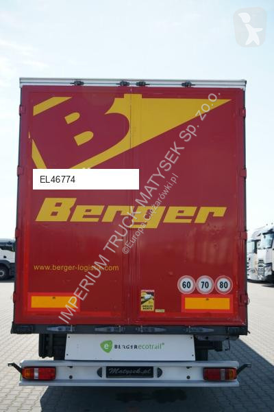 Semitrailer Berger ECOTRAIL / FIRANKA /...