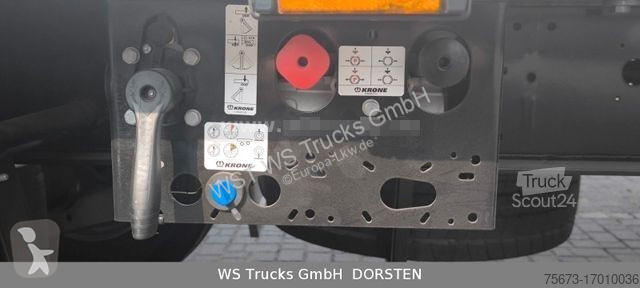 Semitrailer Krone Kühlauflieger Carrier Vector...