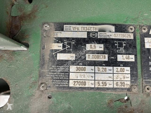 نصف مقطورة Fruehauf 3 essieux HAYON élévateur,...