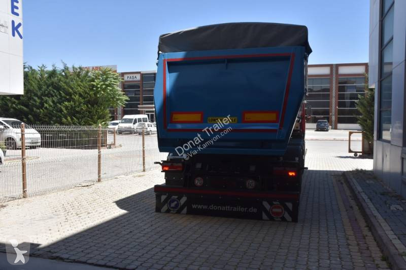 Semi reboque Donat 3 axle half-pipe tipper -...