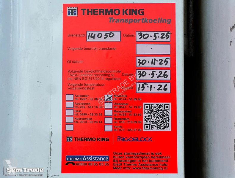 Oplegger Schmitz Cargobull SCB*S3B THERMO KING...