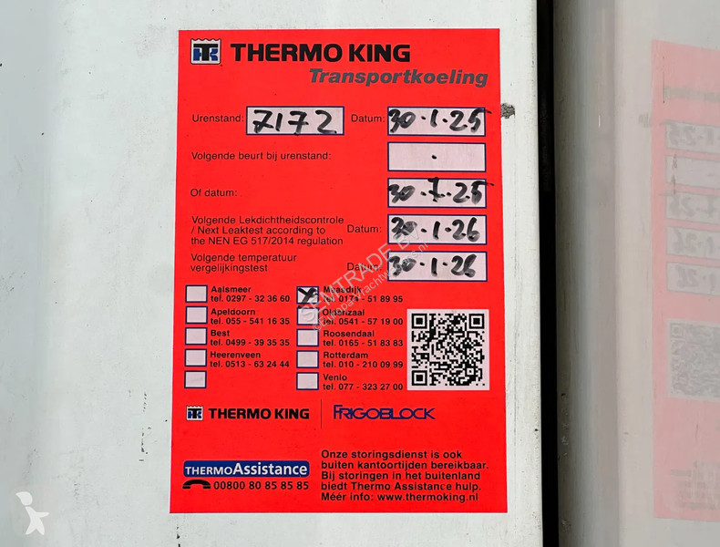 Semitrailer Kögel S24-4 THERMO KING SLXi 300...