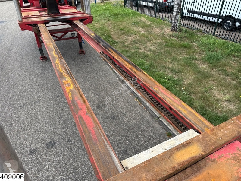 Oplegger Billaud Chassis Wood transport,...