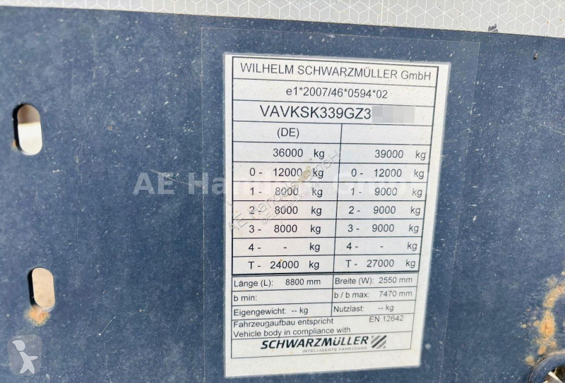 Sættevogn Schwarzmüller