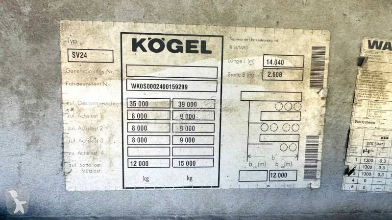 Semitrailer Kögel