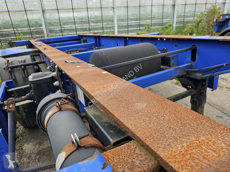 Semi remorque Krone SZ| 20 FOOT CHASSIS | BPW...