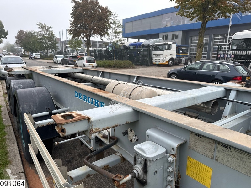نصف مقطورة Asca Chassis 10 / 20 / 30 ft, ADR