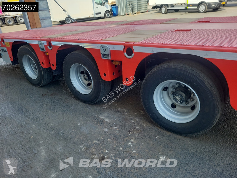 نصف مقطورة  Lowbed 2 axles NEW Hydr. Ramps....