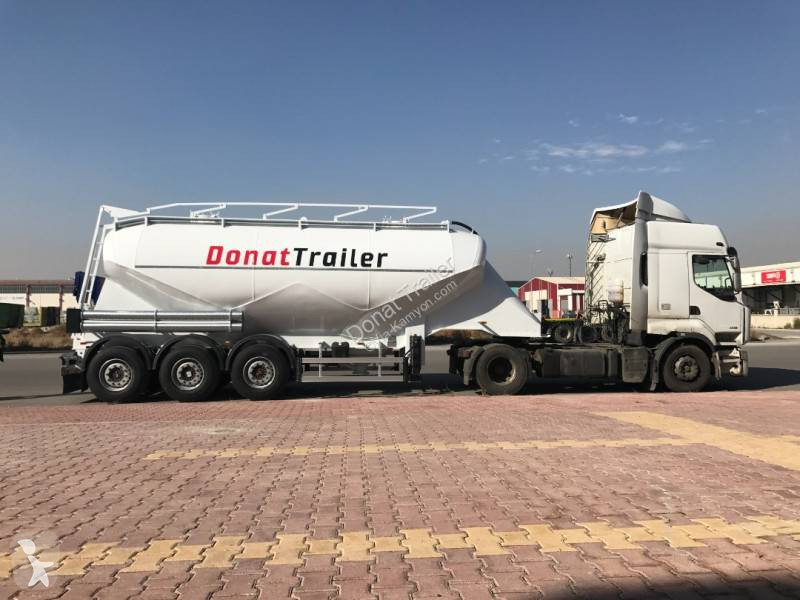 Semirimorchio Donat Aluminum Cement Dry Bulk Silo