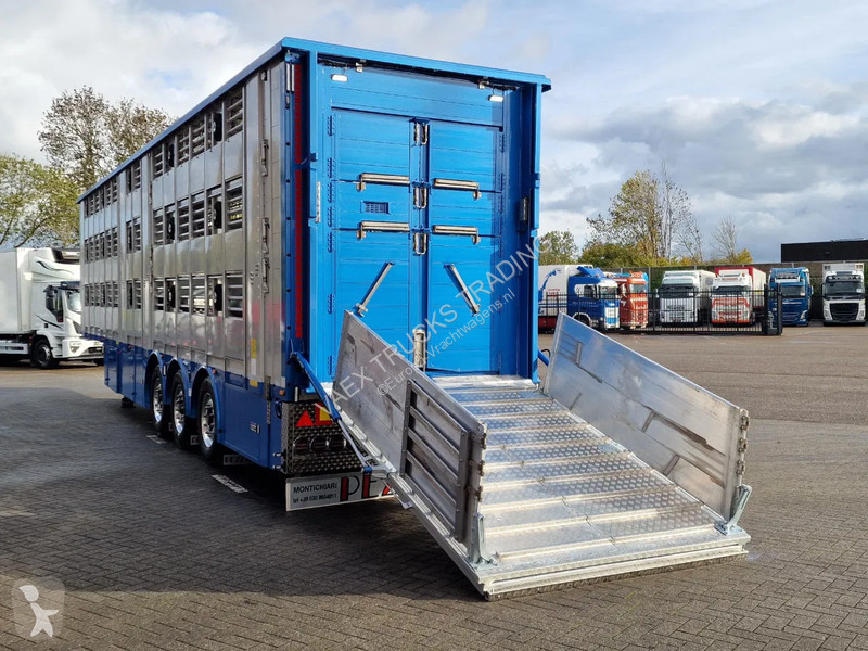 Náves Pezzaioli New 3 stock livestock trailer...