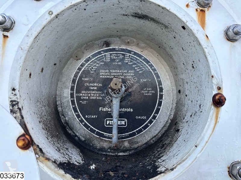 نصف مقطورة Burg Gas 50600 Liter, LPG GPL gas...