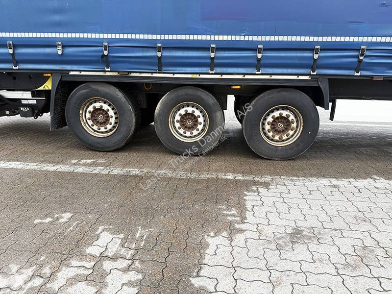 Sættevogn Krone Curtainsider /Planenauflieger LBW