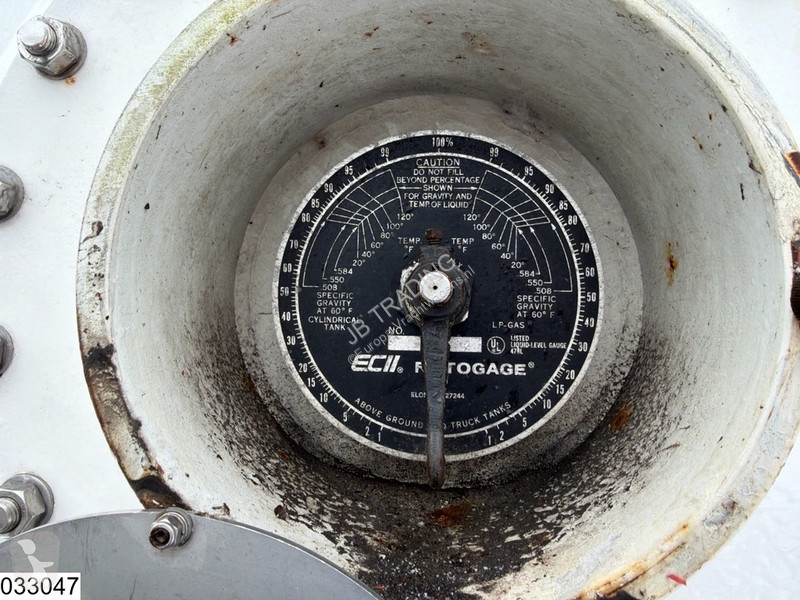 Semi remorque Burg Gas 50600 Liter, LPG GPL gas...