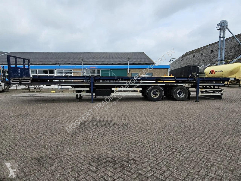 نصف مقطورة  3 Deckers 3 Flatbed Semi-Trailer -...