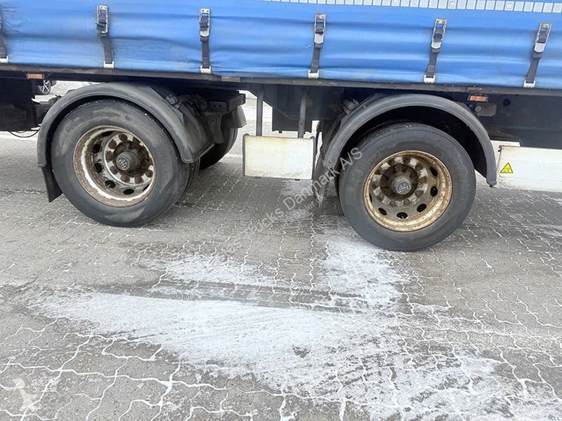 نصف مقطورة Krone Curtainsider / City-Plane LBW