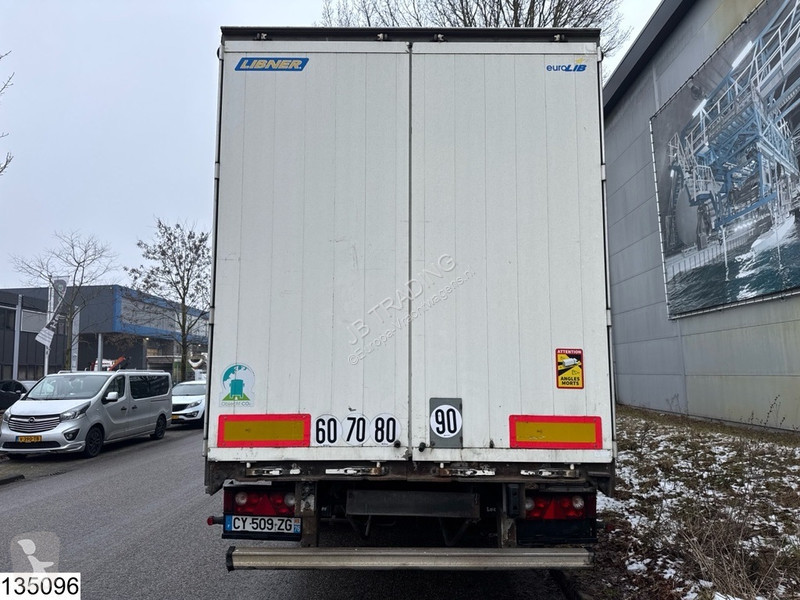 نصف مقطورة Lecitrailer Tautliner Lift axle