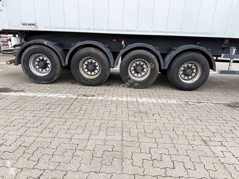 نصف مقطورة Kel-Berg Tipper / Alukastenmulde...