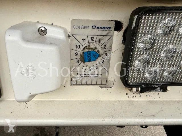 Semi remorque Krone Edscha / 3 x Achsen /...