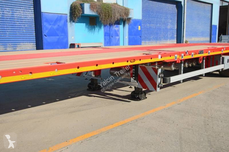 نصف مقطورة Yalcin PLATEAU MEGA EXTENSIBLE 3...