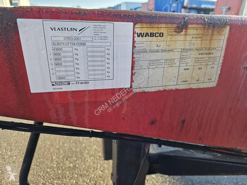 Oplegger D-TEC FT-43-03V / Multi chassis all...
