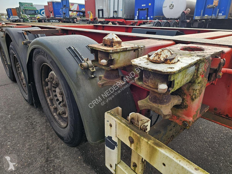 نصف مقطورة Krone 27| FIXED CHASSIS | SAF DISC....