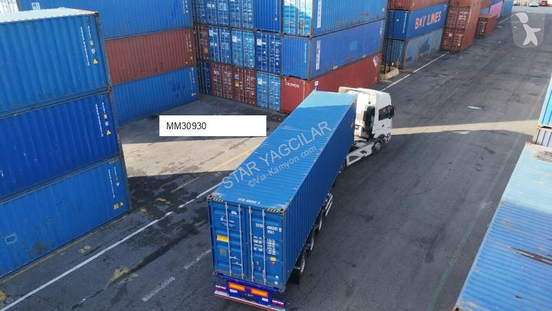 نصف مقطورة Star Extendable Container Carrier...