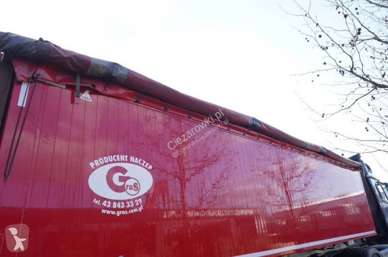 نصف مقطورة Gras GS 35.5t tipper semi-trailer /...