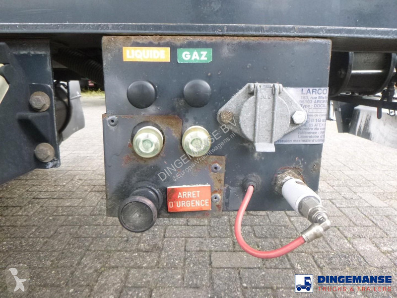 نصف مقطورة Robine Gas tank steel 51.5 m3 / 1 comp