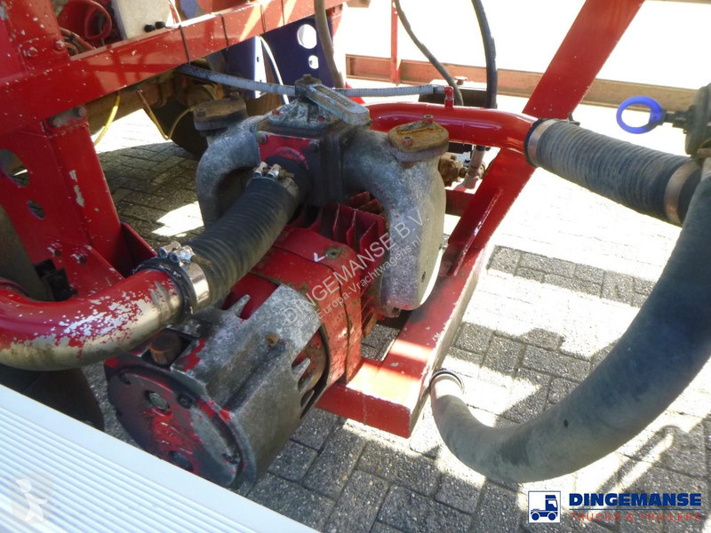 نصف مقطورة Crossland Vacuum tank alu 33 m3 / 1...