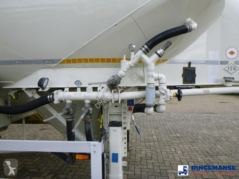 Oplegger Feldbinder Powder tank alu 40 m3 +...