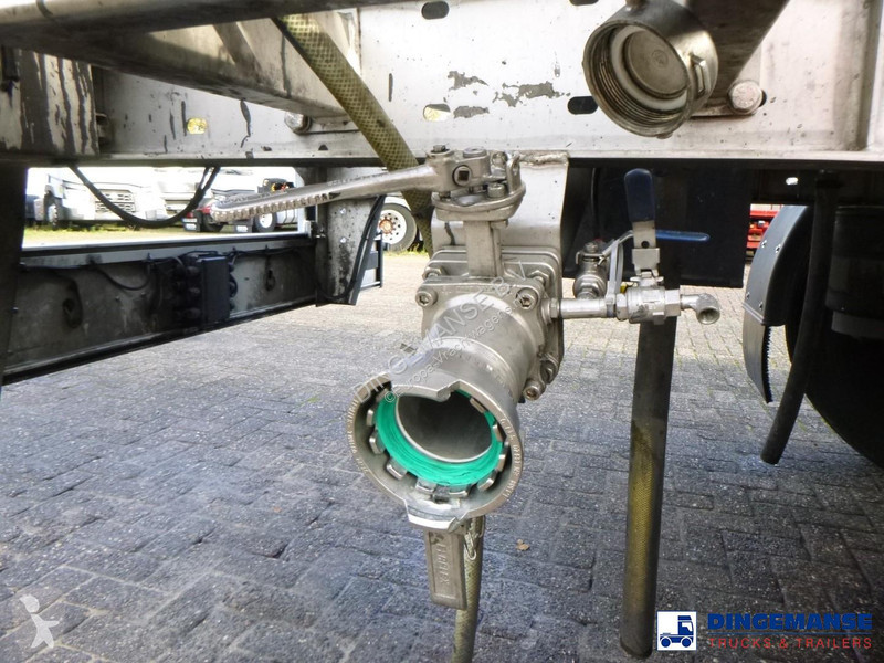 نصف مقطورة Burg Chemical tank inox L4BH 30 m3 /...